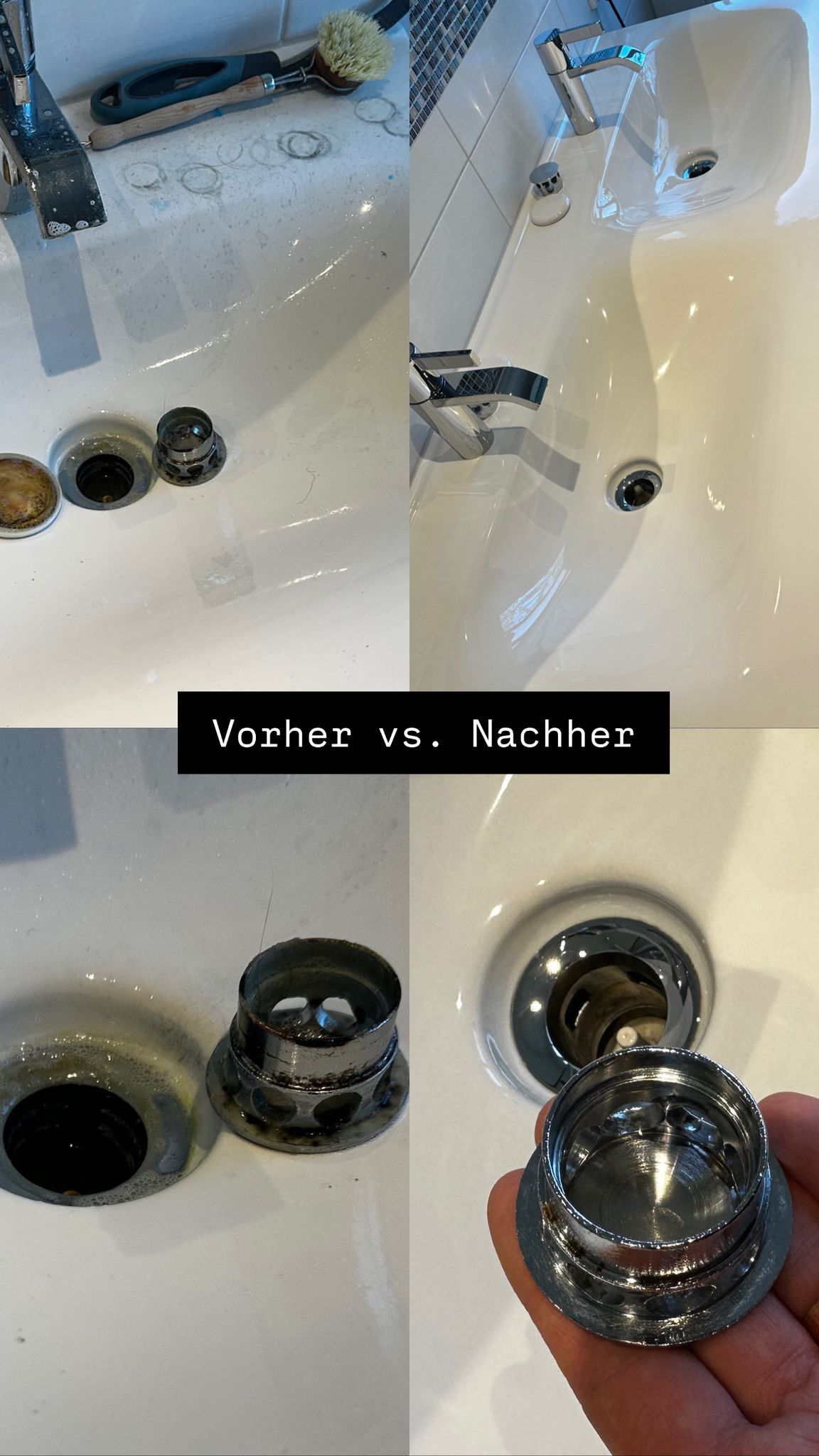 Vorher Nachher Waschbecken – FreshMaid Services